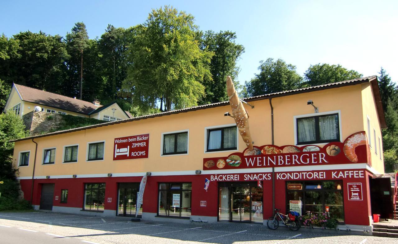 多瑙河畔伊比斯Wohnen Beim Baecker Weinberger住宿加早餐旅馆 外观 照片